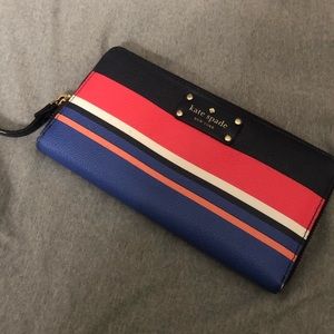 Kate Spade Stripped Wallet
